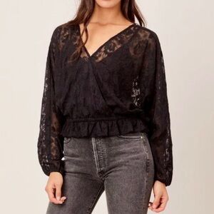 Love Stitch Lace Top